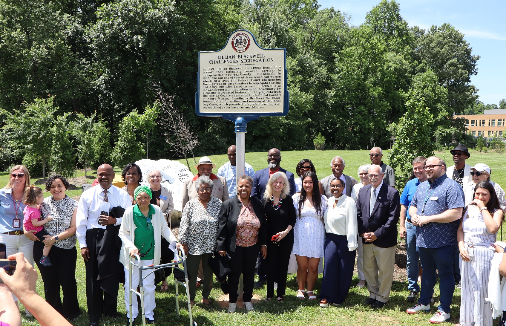 Lillian Blackwell Historical Marker Unveiling